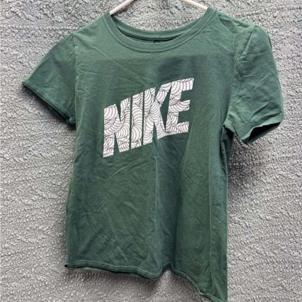 Nike Dark Green Graphic Short Sleeve Tee